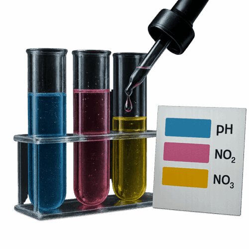Test análisis del agua